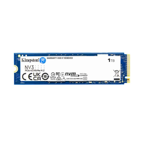 Kingston NV3 1TB PCIe 4.0 NVMe M.2 SSD