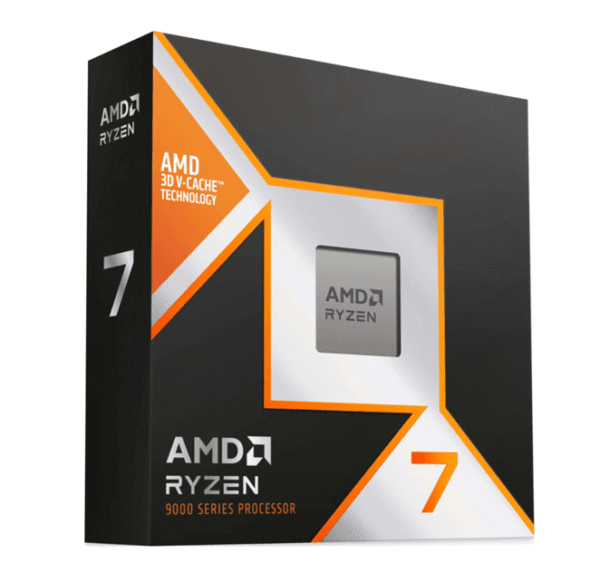 AMD Ryzen 7 9000 Series Processor eske med 3D V-Cache-teknologi