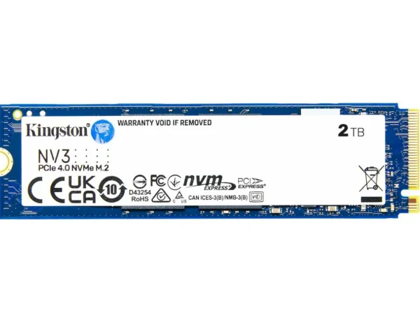 Kingston NV3 2 TB PCIe 4.0 NVMe M.2 SSD
