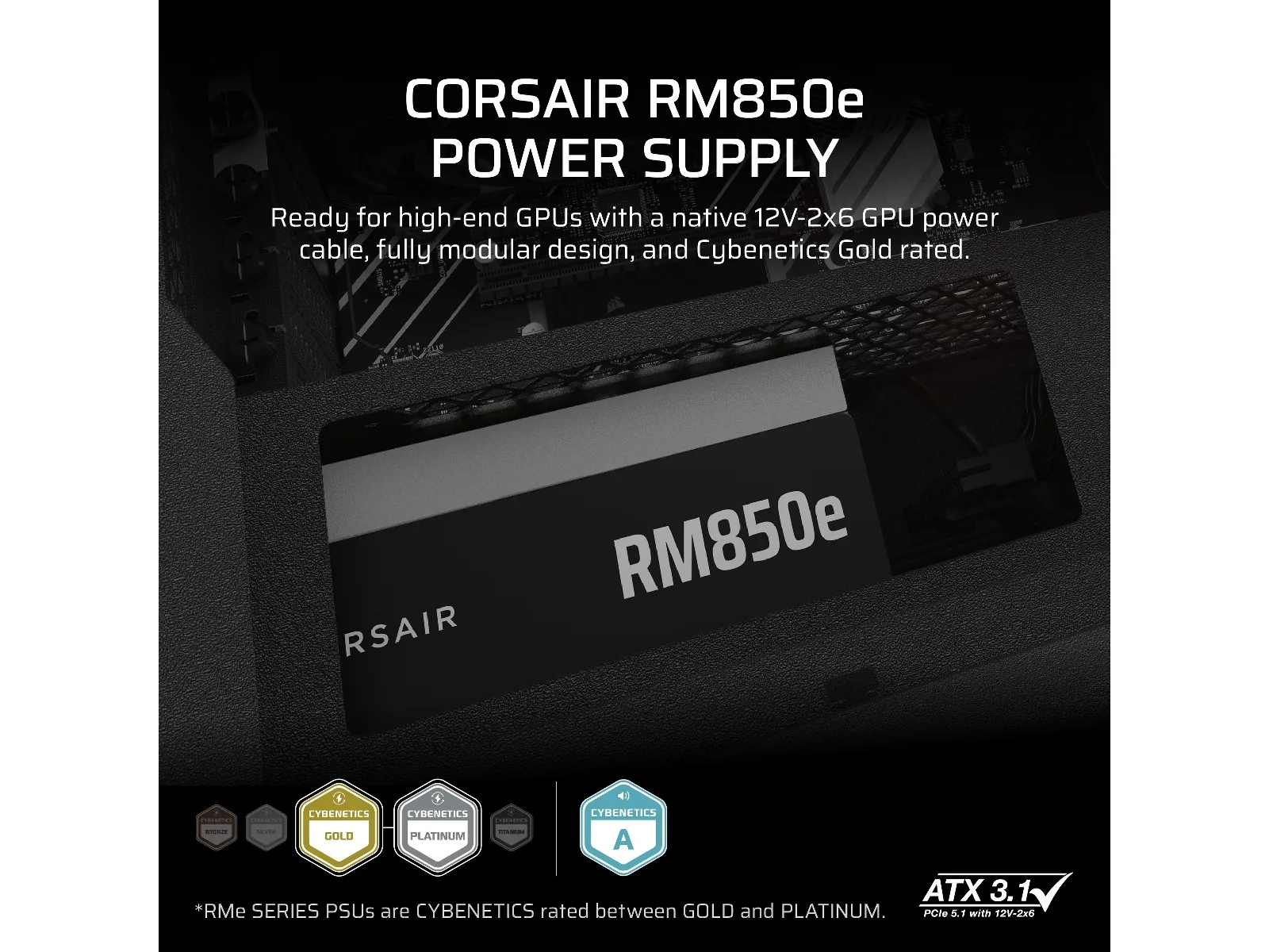 Corsair RMe Series RM850e PSU