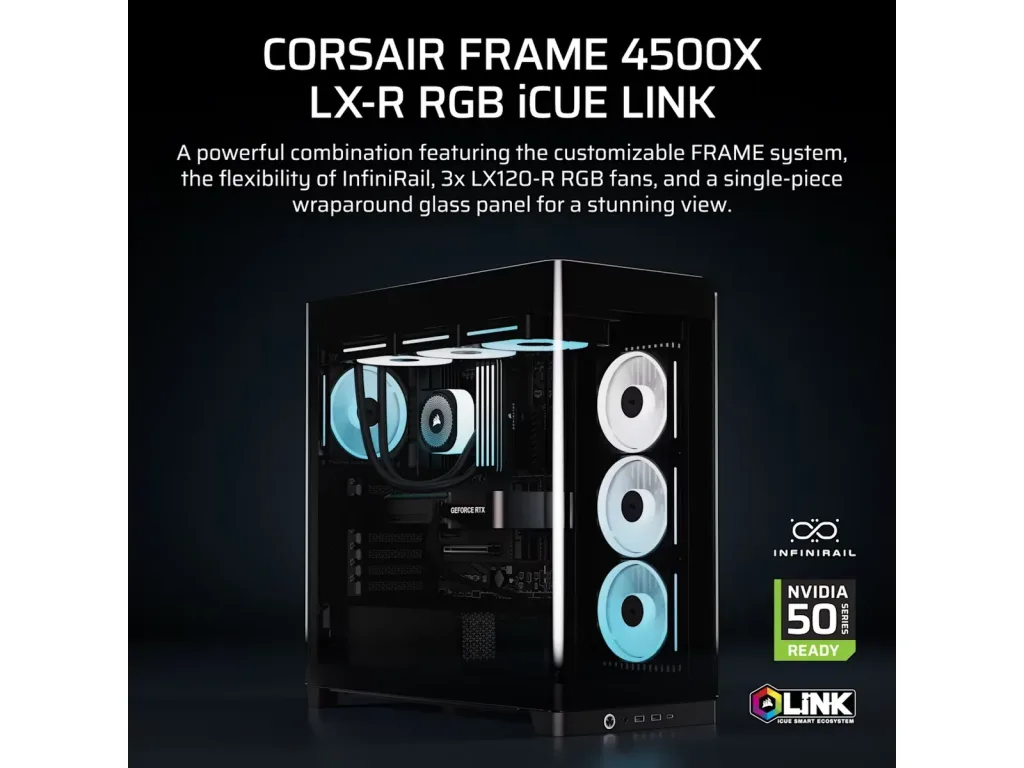 Corsair FRAME 4500X LX-R RGB Midi Tower