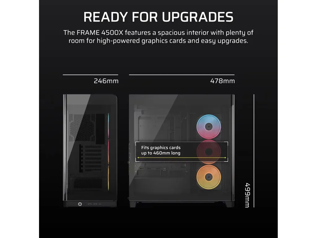 Corsair FRAME 4500X LX-R RGB Midi Tower