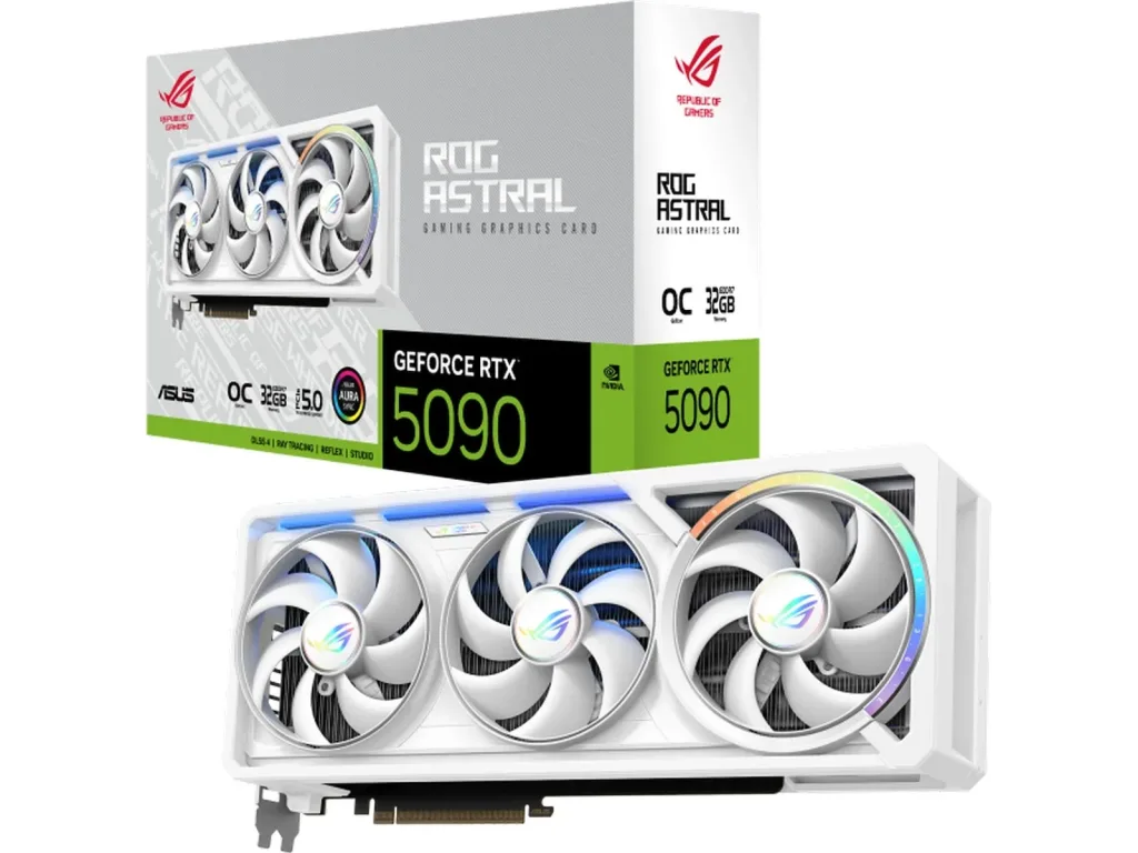 ASUS ROG Astral GeForce RTX 5090 OC, PCI Express 5.0, 32GB GDDR7