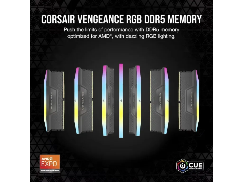 Corsair Vengeance RGB DDR5 32GB (2x16GB) 6000MHz