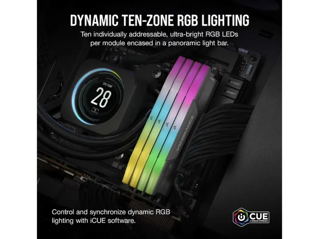 Corsair Vengeance RGB DDR5 32GB (2x16GB) 6000MHz