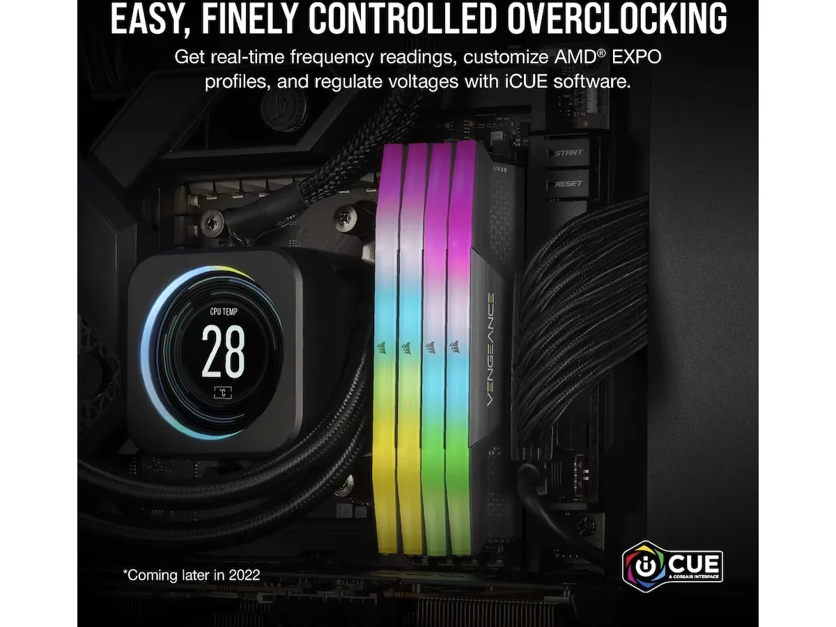 Corsair Vengeance RGB DDR5 32GB (2x16GB) 6000MHz
